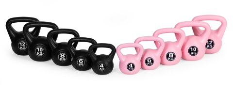 Kettlebell kettle 10 kg do ćwiczeń hantla kula odważnik obciążenie ciężar fitness różowy ModernHome Kettlebell kettle 10 kg do ćwiczeń hantla kula odważnik obciążenie ciężar fitness różowy ModernHome