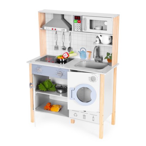 Kuchnia dla dzieci dźwięki LED piekarnik pralka akcesoria kuchenne ECOTOYS Kuchnia dla dzieci dźwięki LED piekarnik pralka akcesoria kuchenne ECOTOYS
