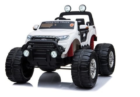 Pojazd na Akumulator Ford Ranger Monster LCD Biały Pojazd na Akumulator Ford Ranger Monster LCD Biały