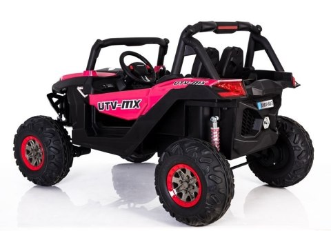 Auto Na Akumulator Jeep XMX603 Różowy MP4 Auto Na Akumulator Jeep XMX603 Różowy MP4