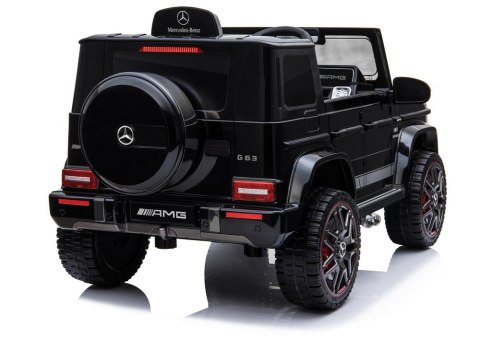 Auto na akumulator Mercedes G63 Czarny BBH-0003 Auto na akumulator Mercedes G63 Czarny BBH-0003