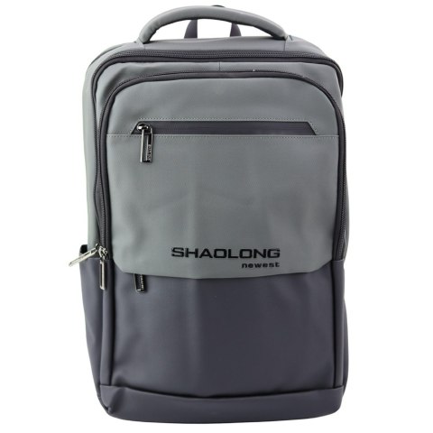 Plecak Miejski Biznesowy USB Kieszeń Na Laptopa Czarno Szary 16L 41cm Plecak Miejski Biznesowy USB Kieszeń Na Laptopa Czarno Szary 16L 41cm