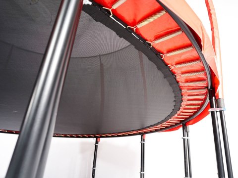 Trampolina Ogrodowa Jumpi 374cm/12FT Maxy Comfort Zielona Z Wewnętrzną Siatką Trampolina Ogrodowa Jumpi 374cm/12FT Maxy Comfort Zielona Z Wewnętrzną Siatką