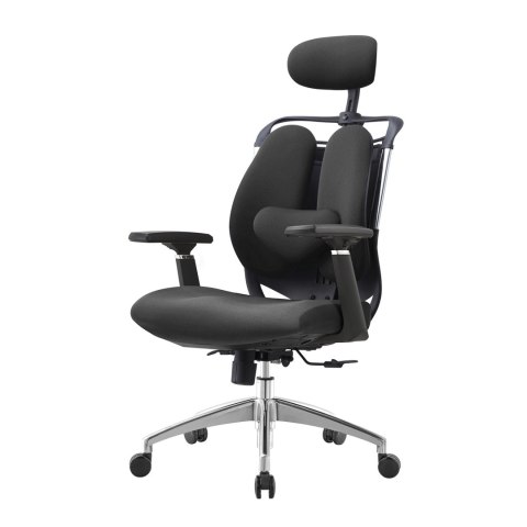 Fotel biurowy ergonomiczny ANGEL Stelio Czarny Fotel biurowy ergonomiczny ANGEL Stelio Czarny