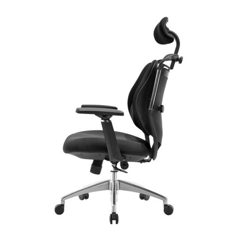 Fotel biurowy ergonomiczny ANGEL Stelio Czarny Fotel biurowy ergonomiczny ANGEL Stelio Czarny