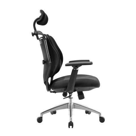 Fotel biurowy ergonomiczny ANGEL Stelio Czarny Fotel biurowy ergonomiczny ANGEL Stelio Czarny