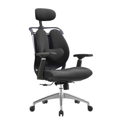 Fotel biurowy ergonomiczny ANGEL Stelio Czarny Fotel biurowy ergonomiczny ANGEL Stelio Czarny