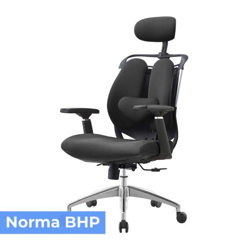 Fotel biurowy ergonomiczny ANGEL Stelio Czarny Fotel biurowy ergonomiczny ANGEL Stelio Czarny