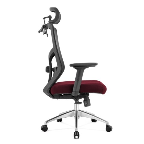 Fotel biurowy ergonomiczny Rosa bordowy ANGEL Fotel biurowy ergonomiczny Rosa bordowy ANGEL