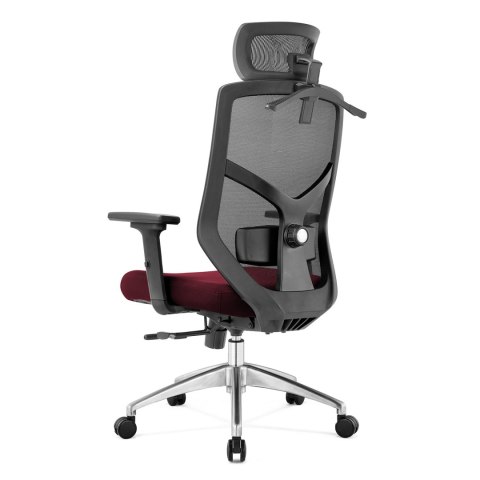Fotel biurowy ergonomiczny Rosa bordowy ANGEL Fotel biurowy ergonomiczny Rosa bordowy ANGEL