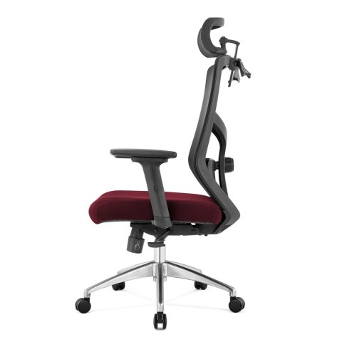 Fotel biurowy ergonomiczny Rosa bordowy ANGEL Fotel biurowy ergonomiczny Rosa bordowy ANGEL