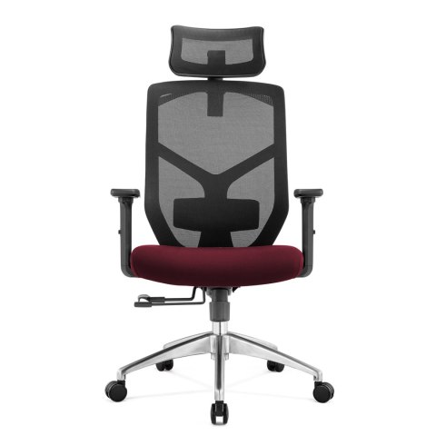 Fotel biurowy ergonomiczny Rosa bordowy ANGEL Fotel biurowy ergonomiczny Rosa bordowy ANGEL