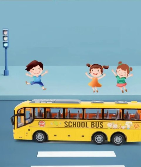 Duży autobus turystyczny zdalnie sterowany QH866-1 Duży autobus turystyczny zdalnie sterowany QH866-1