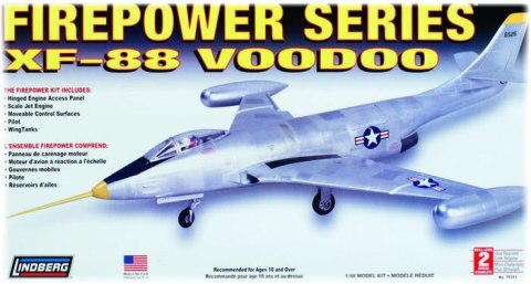 Model Plastikowy Do Sklejania Lindberg (USA) Odrzutowiec XF-88 Voodoo Model Plastikowy Do Sklejania Lindberg (USA) Odrzutowiec XF-88 Voodoo