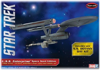 Model Plastikowy Do Sklejania Polar Lights (USA) - Star Trek TOS USS Enterprise Space Seed Model Plastikowy Do Sklejania Polar Lights (USA) - Star Trek TOS USS Enterprise Space Seed