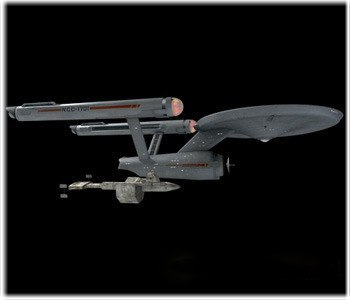 Model Plastikowy Do Sklejania Polar Lights (USA) - Star Trek TOS USS Enterprise Space Seed Model Plastikowy Do Sklejania Polar Lights (USA) - Star Trek TOS USS Enterprise Space Seed