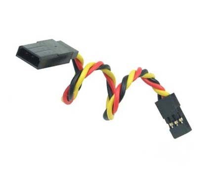 Przedłużacz serwa 15 cm JR - 0,33mm2 22AWG - skręcony - MSP Przedłużacz serwa 15 cm JR - 0,33mm2 22AWG - skręcony - MSP