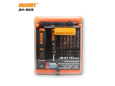 Profesjonalny Zestaw Narzędzi Precyzyjnych JAKEMY 73w1 Profesjonalny Zestaw Narzędzi Precyzyjnych JAKEMY 73w1