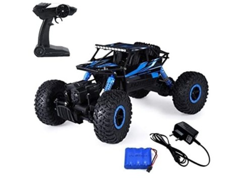 Samochód RC ROCK CRAWLER 2.4GHz 1:18 Niebieski Samochód RC ROCK CRAWLER 2.4GHz 1:18 Niebieski