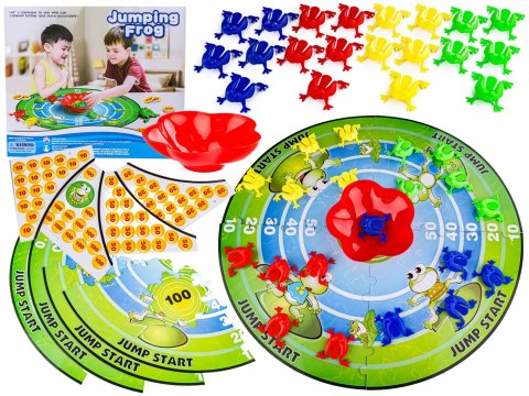 Gra Planszowa Skaczące Żabki, Jumping Frog Gra Planszowa Skaczące Żabki, Jumping Frog