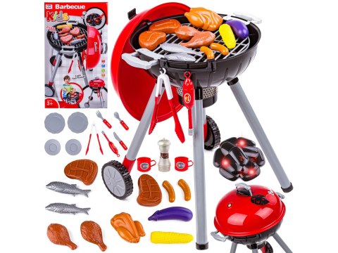 Grill Na Nóżkach Z Pokrywą, Ruszt + Akcesoria Grill Na Nóżkach Z Pokrywą, Ruszt + Akcesoria