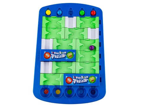 Edukacyjna, Logiczna Gra, Układanka, Puzzle, Tor Dla Kulek Edukacyjna, Logiczna Gra, Układanka, Puzzle, Tor Dla Kulek