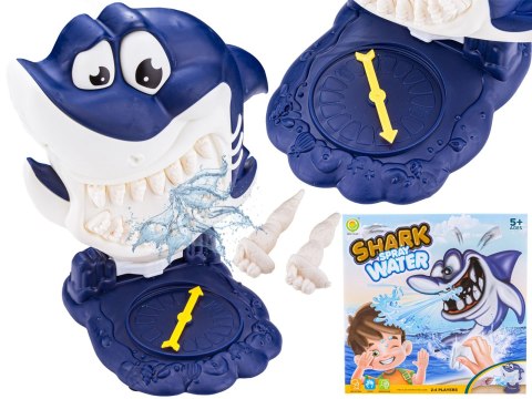 Zręcznościowa Gra Rodzinna Wyrwij Chory Ząbek Rekina, Shark Spray Water Sika Wodą Zręcznościowa Gra Rodzinna Wyrwij Chory Ząbek Rekina, Shark Spray Water Sika Wodą