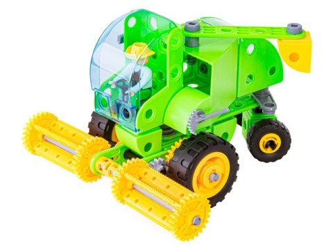 Klocki Konstrukcyjne ZESTAW ROLNIKA, FARMERA 153 El. Pojazdy Rolnicze, Kombajn, Stodoła, Traktor Do Rozkręcania I Skręcania 8w1 Klocki Konstrukcyjne ZESTAW ROLNIKA, FARMERA 153 El. Pojazdy Rolnicze, Kombajn, Stodoła, Traktor Do Rozkręcania I Skręcania 8w1