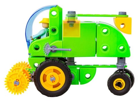Klocki Konstrukcyjne ZESTAW ROLNIKA, FARMERA 153 El. Pojazdy Rolnicze, Kombajn, Stodoła, Traktor Do Rozkręcania I Skręcania 8w1 Klocki Konstrukcyjne ZESTAW ROLNIKA, FARMERA 153 El. Pojazdy Rolnicze, Kombajn, Stodoła, Traktor Do Rozkręcania I Skręcania 8w1