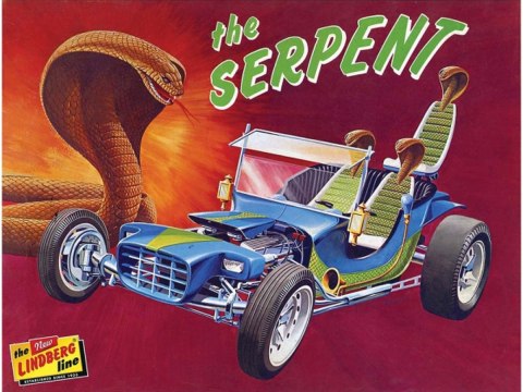 Model plastikowy - Samochód Serpent Show Rod 1:16 Model plastikowy - Samochód Serpent Show Rod 1:16