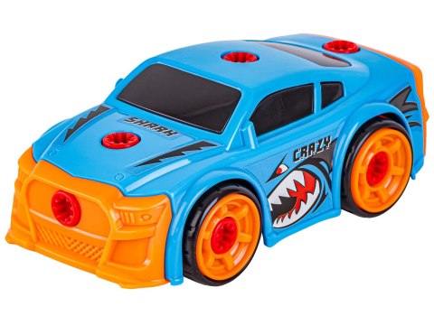 Sportowy Samochód do rozkręcania i skręcania 2w1 TUNING + Wkrętarka Sportowy Samochód do rozkręcania i skręcania 2w1 TUNING + Wkrętarka