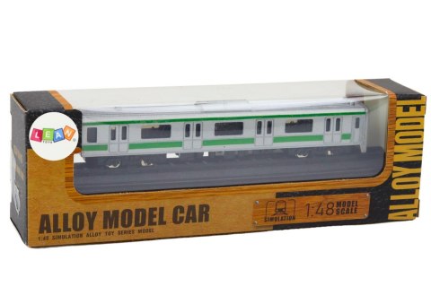 Model Kolekcjonerski Pociąg Wagon 1:48 Metalowy Srebrny Model Kolekcjonerski Pociąg Wagon 1:48 Metalowy Srebrny