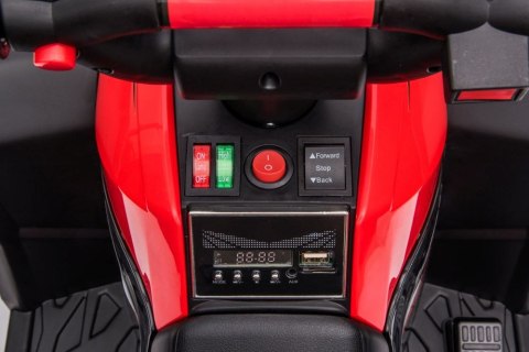 Quad Na Akumulator HL568 Czerwony Quad Na Akumulator HL568 Czerwony