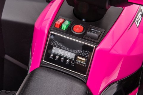 Quad Na Akumulator HL568 Różowy Quad Na Akumulator HL568 Różowy