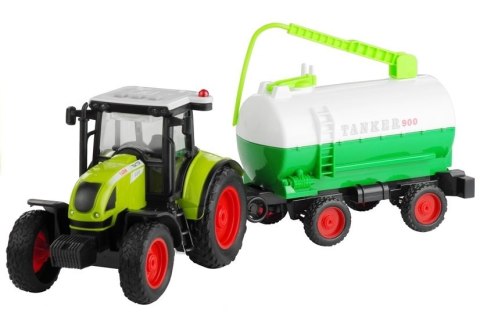Traktor z Przyczepą Cysterna Dźwięki Napęd 37,5 cm Traktor z Przyczepą Cysterna Dźwięki Napęd 37,5 cm