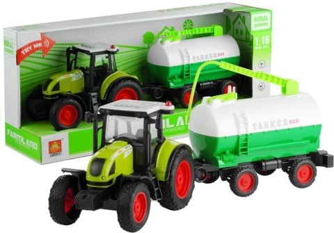 Traktor z Przyczepą Cysterna Dźwięki Napęd 37,5 cm Traktor z Przyczepą Cysterna Dźwięki Napęd 37,5 cm