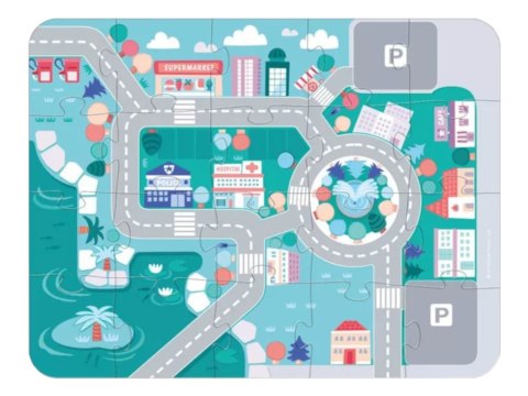 Zestaw Drewnianych Klocków Miasto Litery Puzzle 115 Sztuk Zestaw Drewnianych Klocków Miasto Litery Puzzle 115 Sztuk