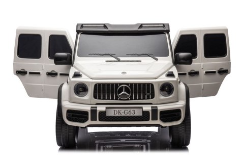 Auto Na Akumulator Mercedes G63 XXL Biały 4x4 Auto Na Akumulator Mercedes G63 XXL Biały 4x4