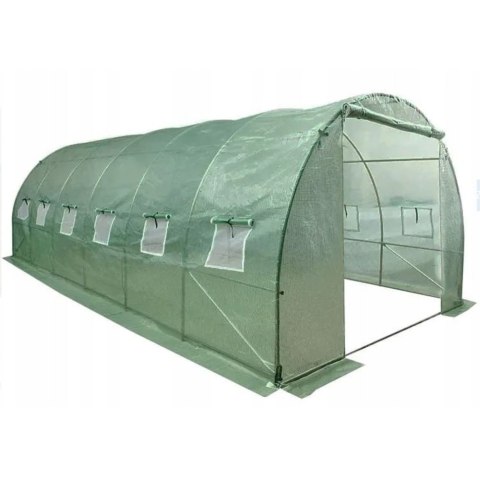 Tunel Foliowy Ogrodowy Szklarnia 6x3x2m Folia 18m² UV-4 Premium Tunel Foliowy Ogrodowy Szklarnia 6x3x2m Folia 18m² UV-4 Premium
