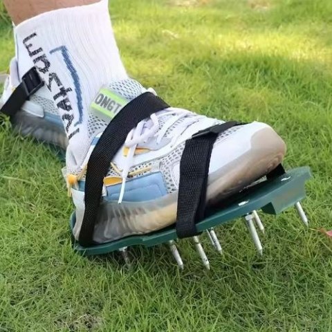 Aerator Wertykulator Nakładki Na Buty Z Kolcami Do Trawy Aerator Wertykulator Nakładki Na Buty Z Kolcami Do Trawy