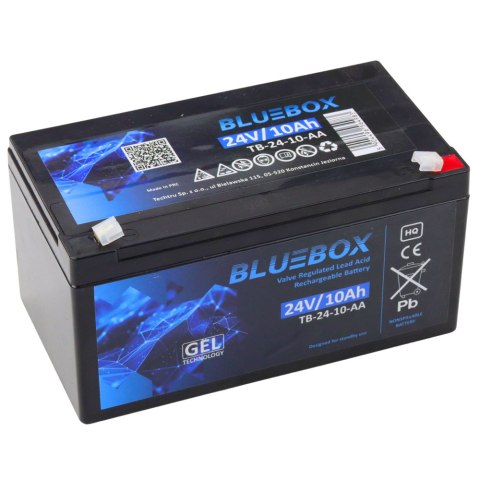 BLUEBOX Akumulator Żelowy VRLA AGM 24V10Ah Do Auta Na Akumulator BLUEBOX Akumulator Żelowy VRLA AGM 24V10Ah Do Auta Na Akumulator