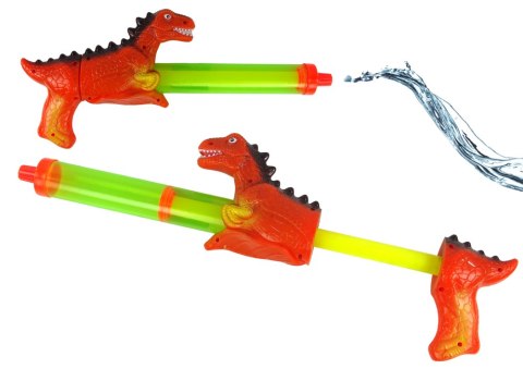 Pistolet Na Wodę 40 cm Dinozaur Czerwony Zabawka Ogród Pistolet Na Wodę 40 cm Dinozaur Czerwony Zabawka Ogród