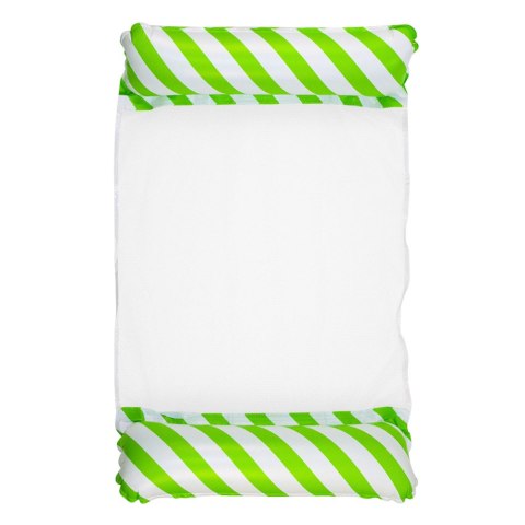 Dmuchany Hamak Wodny Materac Leżak Biało-Zielony 120x70cm Dmuchany Hamak Wodny Materac Leżak Biało-Zielony 120x70cm