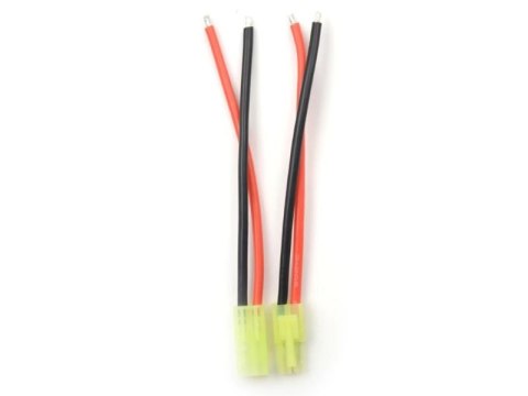 Gniazdo Typu Mini Tamiya z przewodem - Żeński 100mm - (female) 16 AWG Gniazdo Typu Mini Tamiya z przewodem - Żeński 100mm - (female) 16 AWG