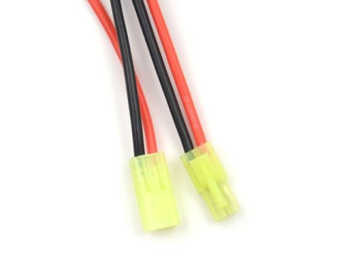 Gniazdo Typu Mini Tamiya z przewodem - Żeński 100mm - (female) 16 AWG Gniazdo Typu Mini Tamiya z przewodem - Żeński 100mm - (female) 16 AWG