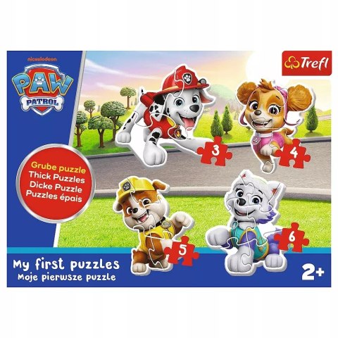 Puzzle Baby Psi Patrol Kochane pieski TREFL 36136 Puzzle Baby Psi Patrol Kochane pieski TREFL 36136