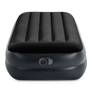 Materac dmuchany jednoosobowy 191x99x42 cm z wbudowaną pompką elektryczną łóżko INTEX 64122