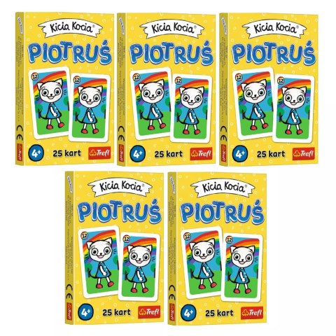 5 x Karty Piotruś Kicia Kocia +4 Trefl 08512