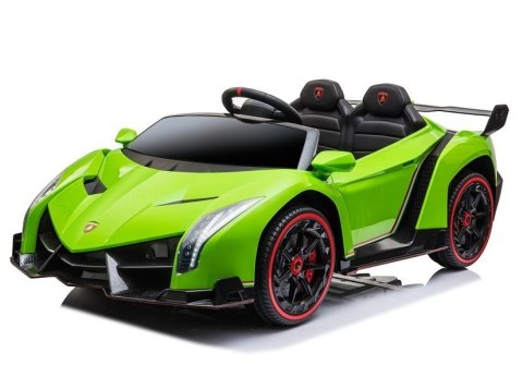 Auto na akumulator Lamborghini Veneno Zielony Auto na akumulator Lamborghini Veneno Zielony