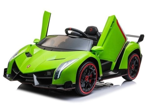 Auto na akumulator Lamborghini Veneno Zielony Auto na akumulator Lamborghini Veneno Zielony